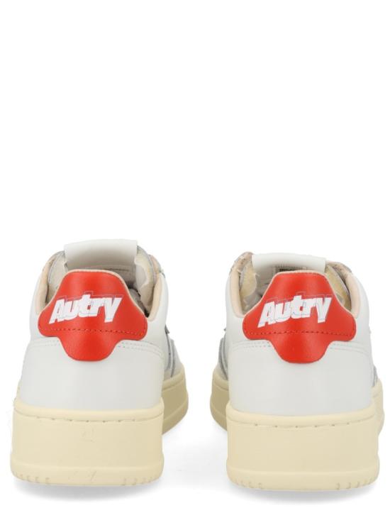 26SS 오트리 메달리스트 로우 레더 스니커즈 AULW TB03 White - AUTRY