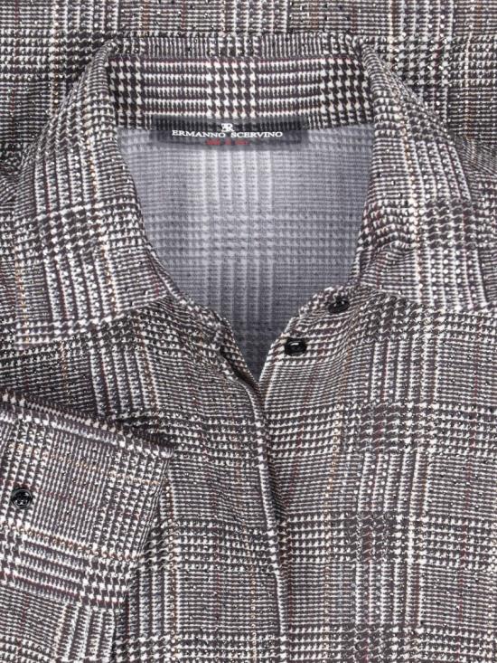 26FW 에르마노 설비노 탑 D492K361CTXHFS4904 Grey - ERMANNO SCERVINO