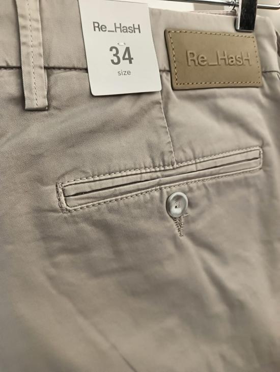  리하쉬 스트레이트 팬츠 P249 BW 2U075 0170 Neutrals - RE-HASH