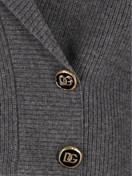 26FW 돌체앤가바나 니트웨어 FXVFIT JDVMT Grey - DOLCE & GABBANA