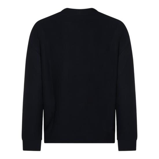 26FW 조르지오 아르마니 니트웨어 GM004009TE22834UB100 Black - GIORGIO ARMANI