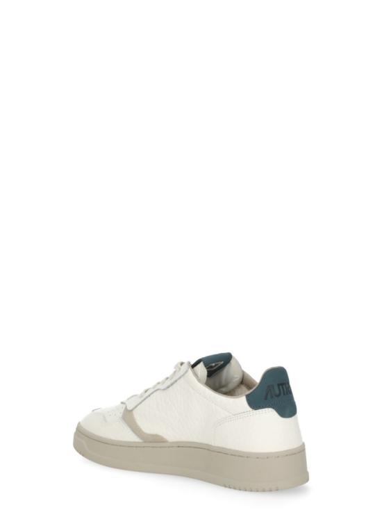 26FW 오트리 메달리스트 로우 스니커즈 AULMNE18DARKSEA FEATGRAY White - AUTRY