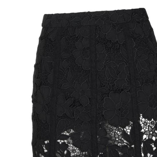 26FW 셀프 포트레이트 스커트 AW26049MSKB Black - SELF PORTRAIT