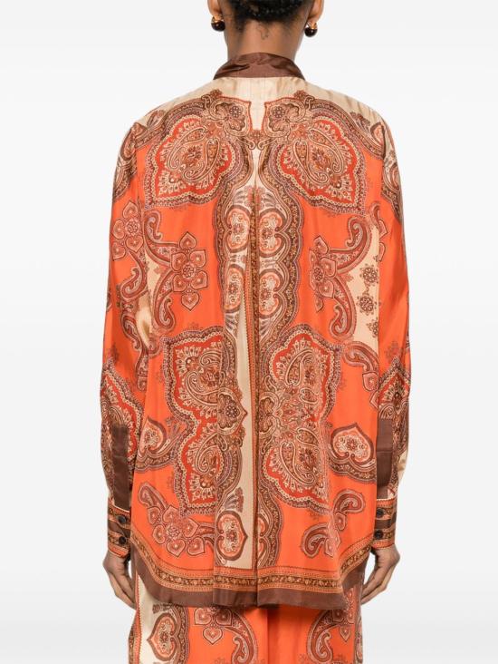 26FW 짐머만 셔츠 1499TS S263TAPA ORANGE - ZIMMERMANN