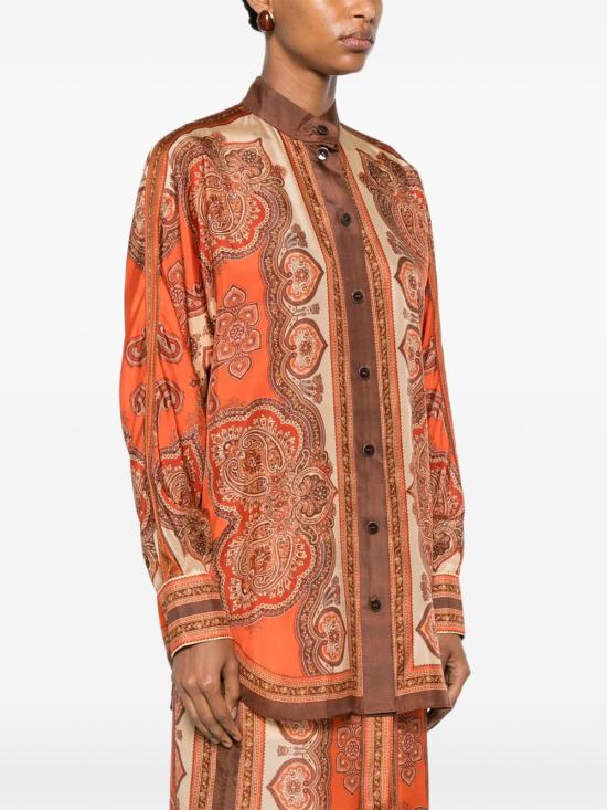 26FW 짐머만 셔츠 1499TS S263TAPA ORANGE - ZIMMERMANN