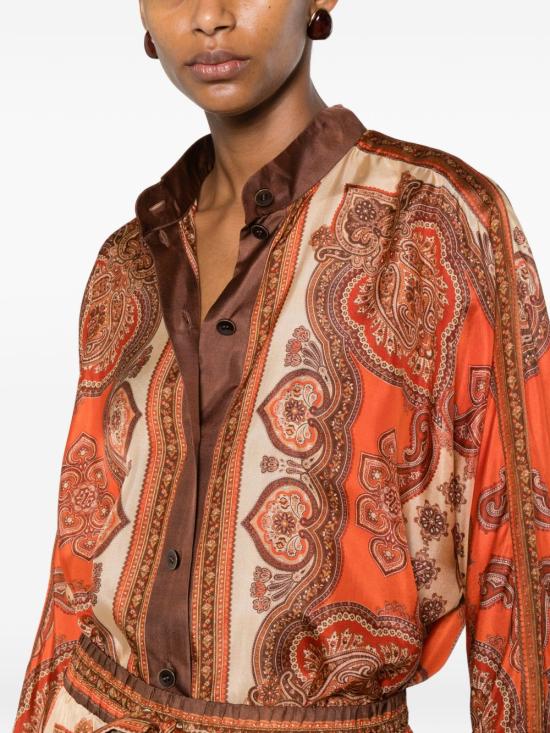 26FW 짐머만 셔츠 1499TS S263TAPA ORANGE - ZIMMERMANN