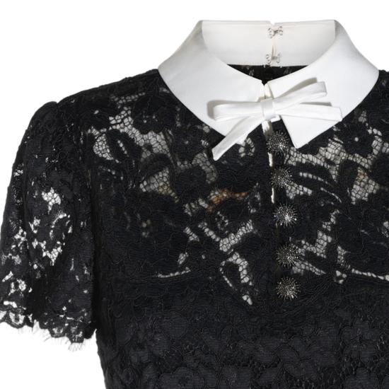 26FW 셀프 포트레이트 원피스 AW26019MAB Black - SELF PORTRAIT