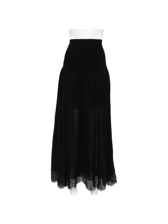26FW 짐머만 미디 스커트 9282S F261BLK BLACK