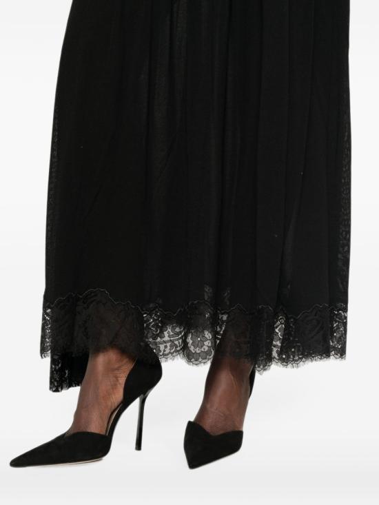 26FW 짐머만 미디 스커트 9282S F261BLK BLACK - ZIMMERMANN