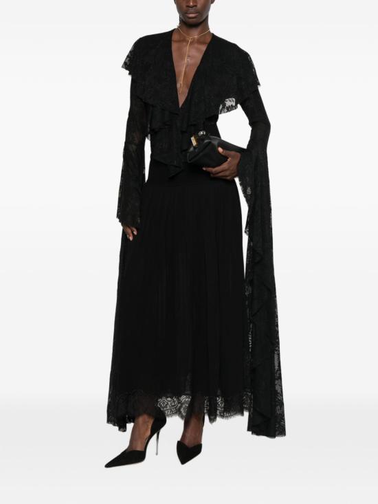 26FW 짐머만 미디 스커트 9282S F261BLK BLACK - ZIMMERMANN