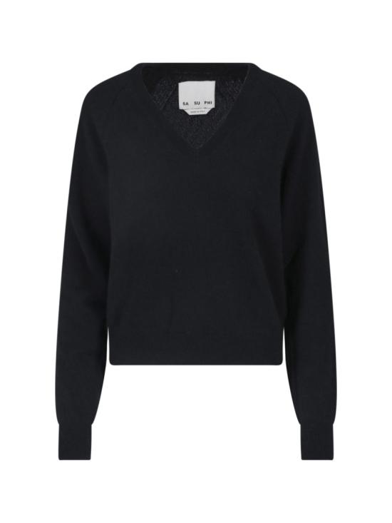 26FW 사 수 파이 니트웨어 W26655 NGWS0900 Black