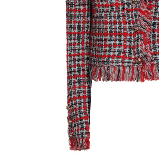 26FW 셀프 포트레이트 자켓 AW26146JR Red - SELF PORTRAIT
