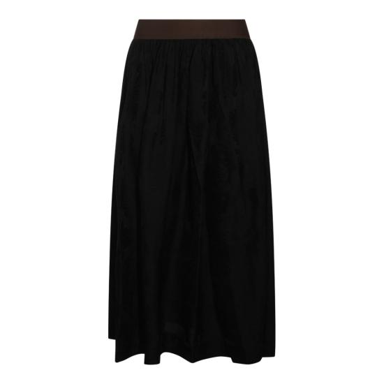 26FW 우마 왕 스커트 UP2002UW900 Black - UMA WANG