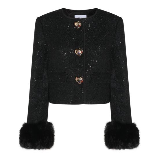 26FW 셀프 포트레이트 자켓 AW26131JB Black