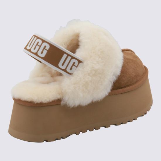 26FW 어그 펀케트 슬라이드 1113474CHE Brown - UGG