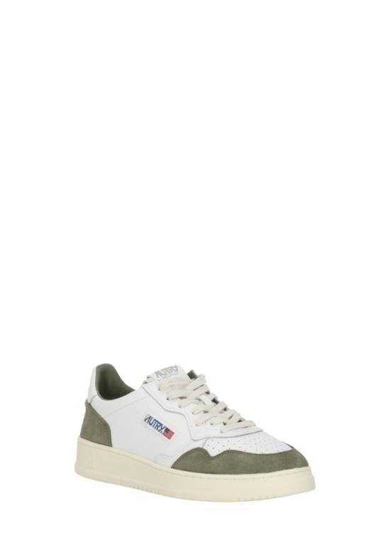 26FW 오트리 메달리스트 로우 스니커즈 AULMFT21WHT SMOKEDGRN Neutrals - AUTRY