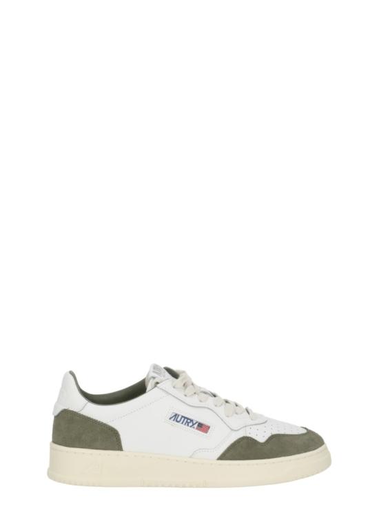 26FW 오트리 메달리스트 로우 스니커즈 AULMFT21WHT SMOKEDGRN Neutrals