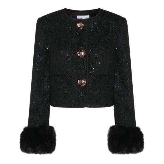 26FW 셀프 포트레이트 자켓 AW26131JB Black