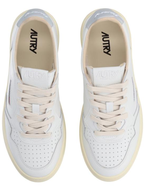 26SS 오트리 메달리스트 로우 레더 스니커즈 AULW TB02 White - AUTRY