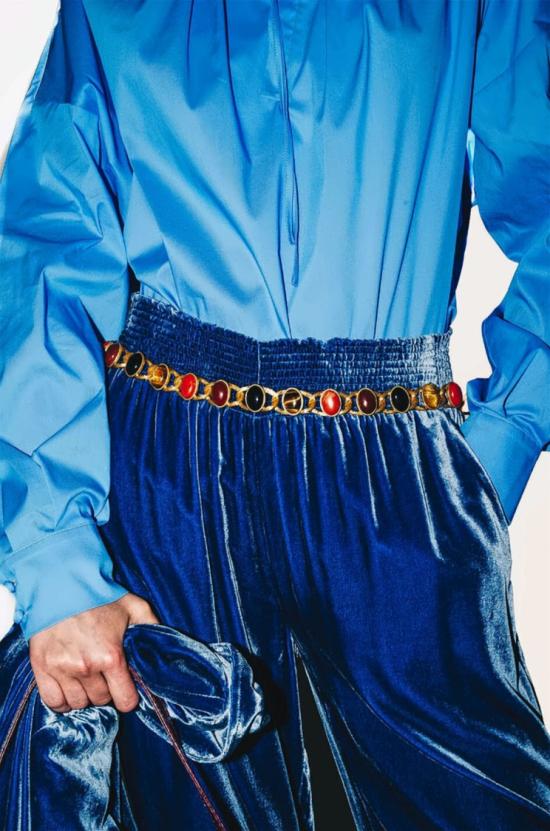 25FW 말리파르미 스트레이트 팬츠 JH8035 61026 Blue - MALÌPARMI