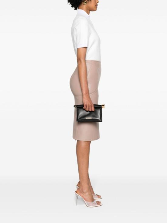 26FW 자크뮈스 클러치/파우치 BAW00392 AC27L14 990 Black - JACQUEMUS