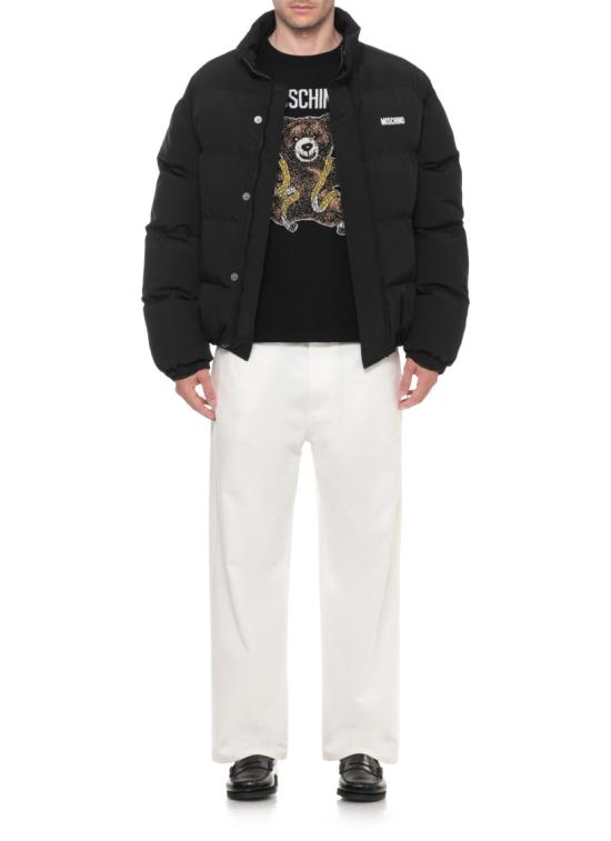 26FW 모스키노 니트웨어 092952001555 Black - MOSCHINO