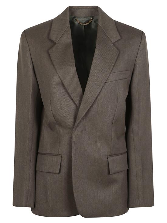 26FW 빅토리아 베컴 자켓 1426WJK007559A Brown