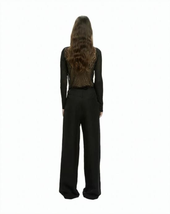 26SS Mlo 스트레이트 팬츠 P26E70017 002BAL Black - OTHER BRANDS