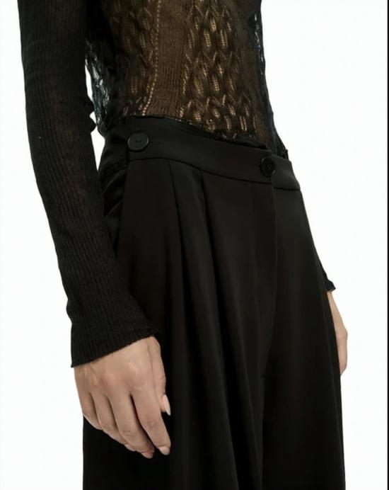 26SS Mlo 스트레이트 팬츠 P26E70017 002BAL Black - OTHER BRANDS