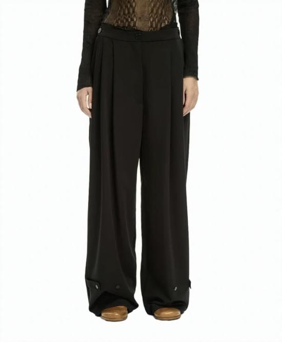 26SS Mlo 스트레이트 팬츠 P26E70017 002BAL Black
