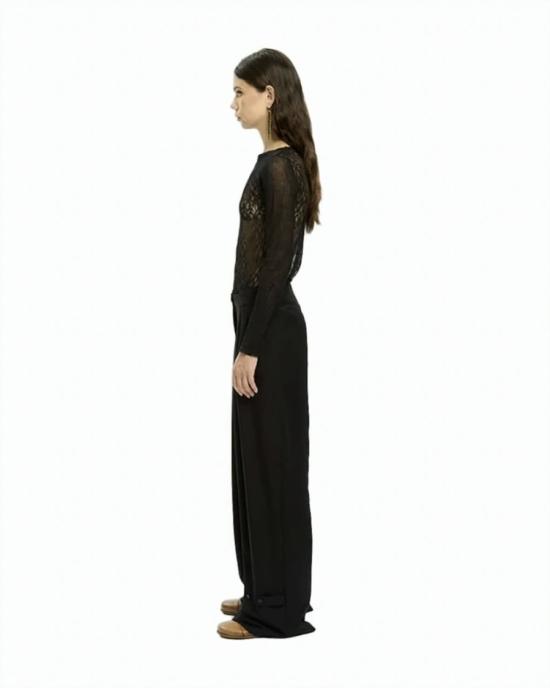26SS Mlo 스트레이트 팬츠 P26E70017 002BAL Black - OTHER BRANDS