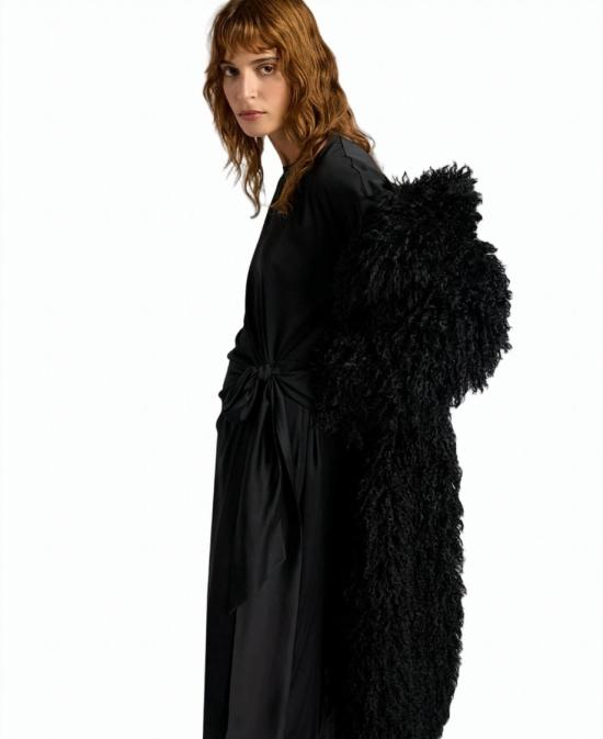 25FW 모모니 롱 원피스 DR044 Black - MOMONI