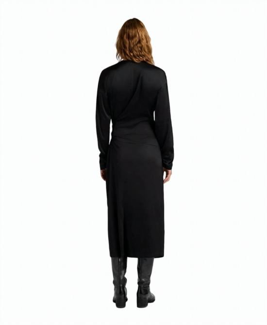 25FW 모모니 롱 원피스 DR044 Black - MOMONI