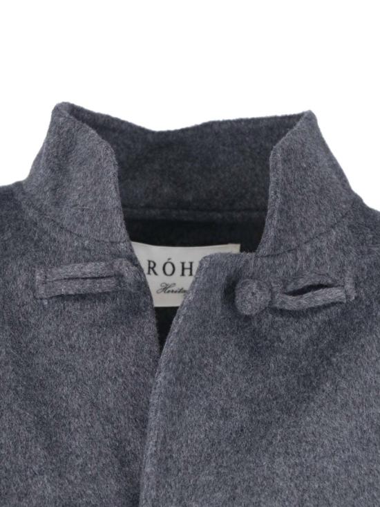 26FW 로에 코트 820 10 263021 Grey - ROHE