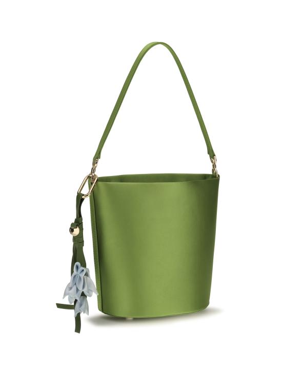26FW 셀프 포트레이트 토트백 PF26312G GREEN - SELF PORTRAIT