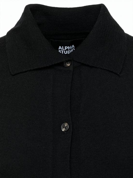  알파스튜디오 롱 원피스 AD 8314O Black - ALPHA STUDIO