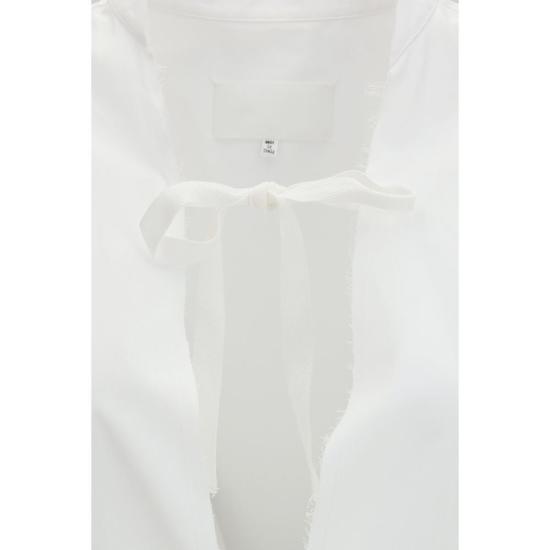 26SS 마르지엘라 셔츠 MAS29DD0068S43001100BB WHITE - MAISON MARGIELA