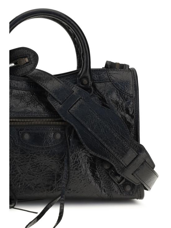 26FW 발렌시아가 르 시티 백 스몰 8657622ACFH 1000 BLACK - BALENCIAGA