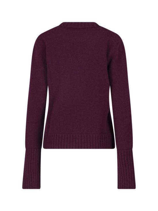 26FW 사 수 파이 니트웨어 W26672 WS0550 Burgundy - SA SU PHI