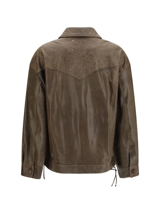 26FW 골든구스 자켓 GWP02789P002667G 36110 BROWN - GOLDEN GOOSE