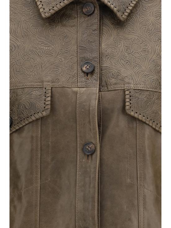 26FW 골든구스 자켓 GWP02789P002667G 36110 BROWN - GOLDEN GOOSE