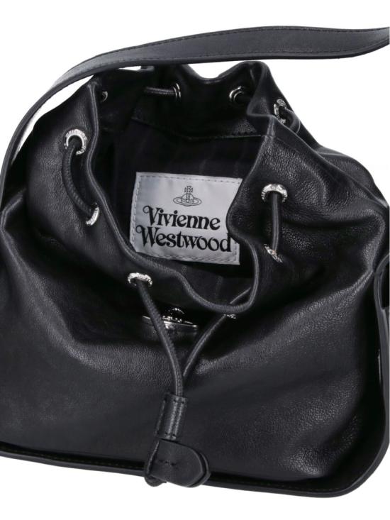 26FW 비비안웨스트우드 스테이시 버킷백 스테이시 버킷백 4C020005W L00BXN401 Black - VIVIENNE WESTWOOD