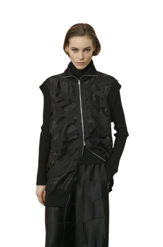 25FW 피에란토뇨가스파리 니트웨어 1H6656M Black - PIERANTONIOGASPARI