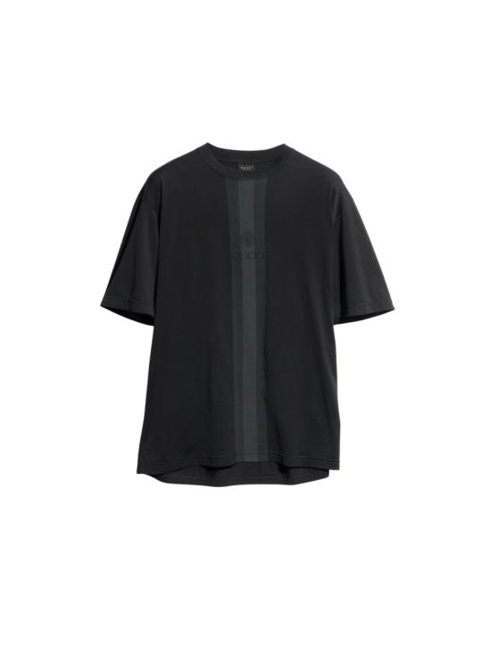 26FW 구찌 웹 코튼 반소매 티셔츠 A0095J XJH5X Black