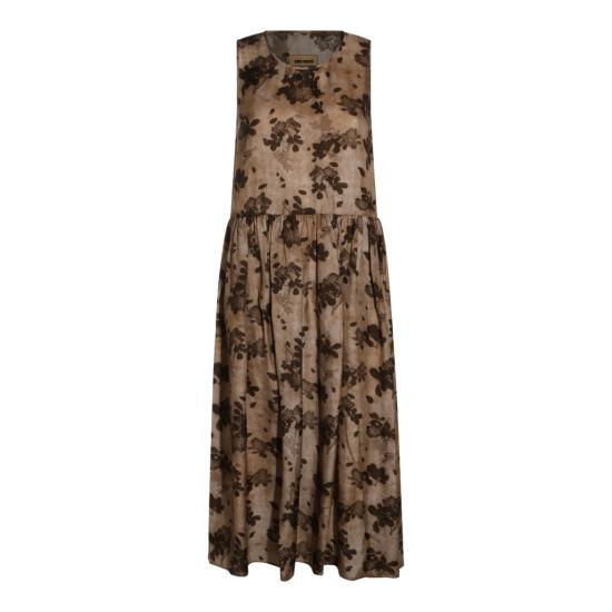 26FW 우마 왕 원피스 UP5006UW026 Brown - UMA WANG