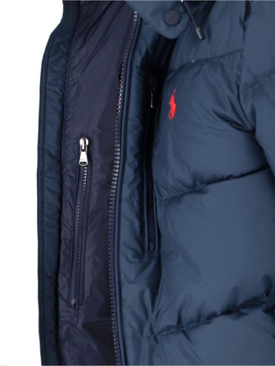 26FW 폴로 랄프로렌 고햄 다운 자켓 710 968278003 Blue - POLO RALPH LAUREN