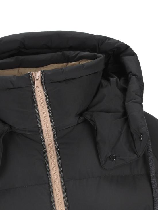 26FW 브루넬로 쿠치넬리 패딩 MH5257216 C101 BLACK - BRUNELLO CUCINELLI
