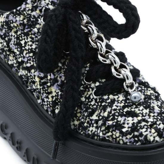 26FW 카사데이 스니커즈 2X125C070NC30919000 Black - CASADEI