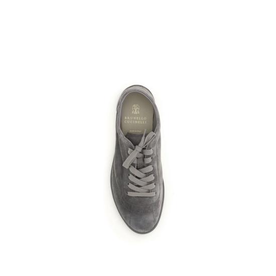 26SS 브루넬로 쿠치넬리 스니커즈 BRMZUCAHN345C8867BB GRAY - BRUNELLO CUCINELLI