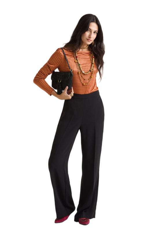 25FW 말리파르미 스트레이트 팬츠 JH7579 50166 Black - MALÌPARMI